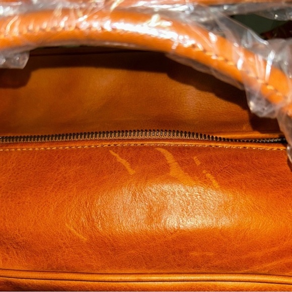 Dooney & Bourke Orange Travel Bag with Structured Design - Picture 10 of 11